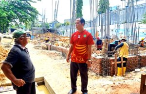 Proyek Pembangunan RKB MTsN Barito Utara Dua Lantai Mulai Dikerjakan