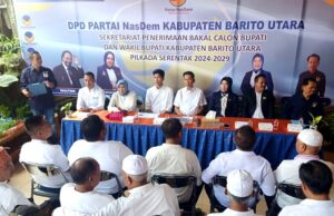 Akhmad Gunadi Kembalikan Berkas Pencalonan Bakal Calon Bupati ke Tiga Parpol