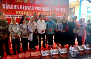Polres Barito Utara Gelar Gebyar Posyandu Presisi