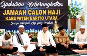 Pemkab Barito Utara Gelar Shalat Hajat Keberangkatan JCH Barito Utara