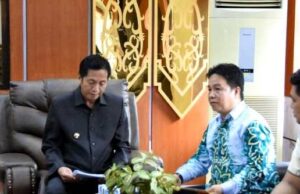 Pj Bupati Barito Utara Terima Audiensi dari Dua Universitas