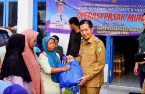 Pemkab Barito Utara Gelar Operasi Pasar Murah di Teweh Timur dan Gunung Purei