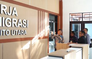Pj Bupati Tinjau Gedung Unit Kerja Kantor Keimigrasian Barito Utara