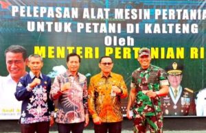 Pj Bupati Barito Utara Hadiri Apel Siaga Alsintan di Makorem 102 Panju Panjung