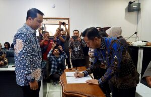 Pemkab dan Perbankan serta Kantor Pos Laksanakan Penandatanganan Nota Kesepakatan Bersama