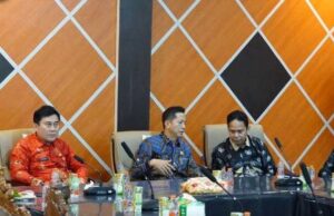 Pj Bupati Barito Utara Ikuti Rakor Virtual Bersama Mendagri