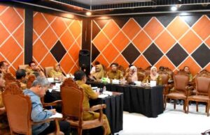 Pemkab Barito Utara Ikuti Asistensi Evaluasi LPj Pj Bupati Triwulan III Secara Virtual