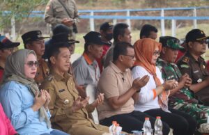Kodim 1013 Muara Teweh Dukung Restocking Benih Ikan