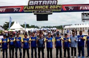 Sambut Hari Jadi ke 74 Barito Utara, Surya Pratama Gelar Yamaha Batara Fun Race 2024