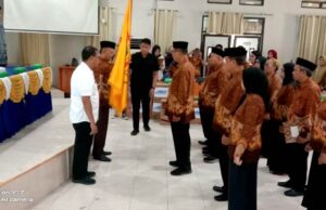 Pj Sekda Hadiri Pengukuhan Pengurus PWRI Barito Utara Periode 2024-2029