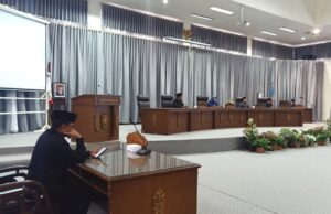 DPRD Rapat Paripurna I Penyampaian Pidato Pengantar Bupati Terhadap Rancangan KUPA dan PPAS-P 2024