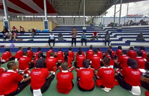 Kapolsek Gunung Timang Berikan Motivasi dan Semangat Kepada Calon Paskibraka