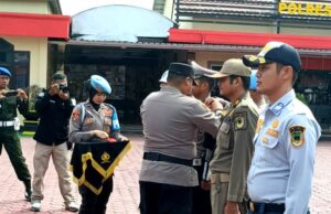 Polres Barito Utara Laksanakan Apel Gelar Pasukan Operasi Mantap Praja Telabang 2024