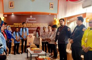 KPU Barito Utara Nyatakan Dokumen Pasangan Agi-Saja Lengkap