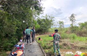 Kodim 1013 Muara Teweh Kawal Program Optimalisasi Lahan Rawa Di Wilayah Kabupaten Barito Utara