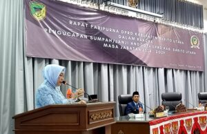 Anggota DPRD Baru Dilantik Harus Mampu Melaksanakan Tri Fungsi DPRD