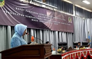 Hj Mery Rukaini Sampaikan Ketentuan Terkait Pembentukan Fraksi DPRD