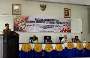 Pj Bupati Barito Utara Membuka Secara Resmi Rakerwil PGPI