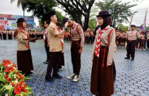 Kwarcab Gerakan Pramuka Barito Utara Gelar AKP3 Tahun 2024