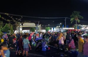 Tiara Batara Padat, Banyak Warga Kecewa Tak Dapat Masuk Pada Pesta Rakyat Agi- Saja