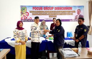 Dinsos PMD Barito Utara Gelar FGD Tenaga Profesional Pendamping Desa