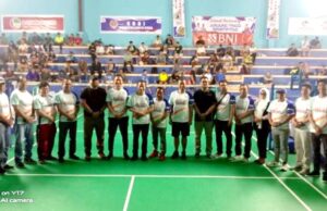 Pj Bupati Buka Secara Resmi Kejuaraan Bulu Tangkis Pj Bupati Barito Utara Cup 2024