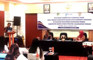 Dinkes Barito Utara Adakan Pelatihan Upaya Berhenti Merokok di Fasyankes Primer