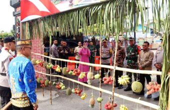 Sinergi TNI-Polri, Dandim 1013 Muara Teweh Hadiri Penyambutan Kapolres Baru