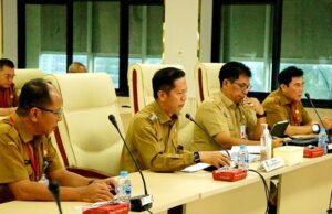Pj Bupati Barito Utara Paparkan LPJ Triwulan I Periode ke-2 di Hadapan Itjen Kemendagri