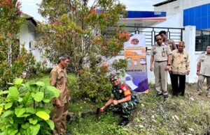 Gemapatas Diluncurkan Serentak, Barito Utara Pasang 1.000 Patok Tanda Batas di Gunung Timang