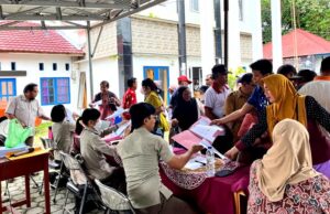 511 Sertifikat PTSL Diserahkan di Desa Kandui, Kecamatan Gunung Timang