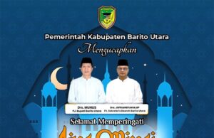 Pemkab Barito Utara Mengucapkan Selamat Memperingati Isra Miraj 1446 Hijriah