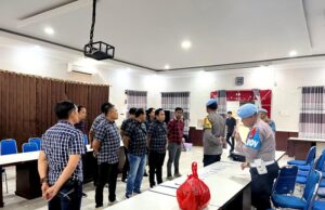 13 Personil Satresnarkoba Polres Barito Utara Jalani Tes Urine, Komitmen Bersih dari Narkoba