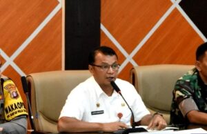 Pemkab Barito Utara Rapat Kesiapan Pendanaan PSU Hasil Putusan MK melalui Zoom Meeting Bersama Wamendagri