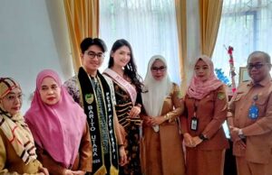 Kadis Budparpora Terima Audiensi Finalis Putri Indonesia Kalteng, Ahsan Nadia Ramadhana