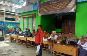 KPU Uji Publik Data Pemilih TPS 01 Melayu Persiapan PSU Pilbup Barito Utara 2024 Pasca Putusan MK