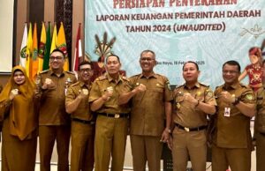 Pj Sekda Barito Utara Hadiri Acara Persiapan Penyerahan LKPD Unaudited
