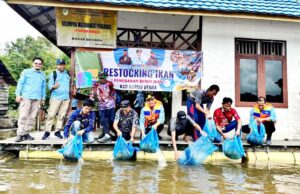 Restocking Benih Ikan untuk Kelangsungan Ekosistem Perikanan di Barito Utara