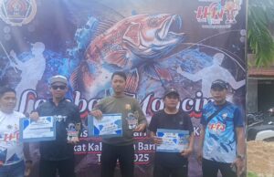 Padang Karunia Grup 2 Berhasil Raih Tangkapan Ikan Terberat 2,42 Kg