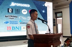 Wakili Siswa, Ridwan Hidayat Sampaikan Kesan dan Pesan pada Acara Perpisahan Angkatan ke-63