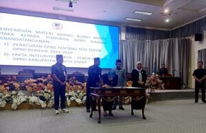 DPRD Barito Utara Gelar Rapat Paripurna Bahas LKPJ 2024 dan Penetapan Tatib 2024–2029