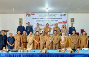 Disnakertranskop UKM Barito Utara Lanjutkan Sosialisasi Pembentukan Koperasi Merah Putih di Kecamatan Montallat