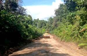 Dinas PUPR Barito Utara Mulai Tangani Jalan Rusak di KM 30 Arah Desa Mampuak