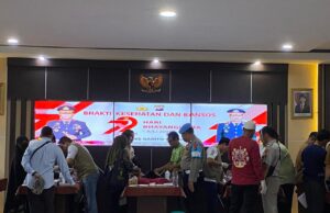 Polres Barito Utara Laksanakan Bakti Kesehatan Khitan Massal Jelang Hari Bhayangkara ke-79