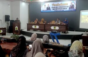 Disnakertranskop UKM Barut Gelar Sosialisasi NIB dan Sertifikasi Halal bagi Pelaku Usaha Mikro