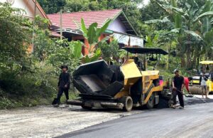 Pj Bupati Apresiasi Kolaborasi BPJN dan PUPR Barito Utara Tangani Kerusakan Jalan Nasional