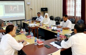 Kantor Pertanahan Gelar Rapat Expose Rencana Desain Komplek Relokasi di Kelurahan Lanjas