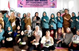 TP PKK Barut Monitoring Posyandu ILP Kenanga Desa Lemo II untuk Percepat Penurunan Stunting