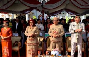 Pj Bupati Barito Utara Hadiri Upacara Hari Jadi ke 23 Kabupaten Murung Raya