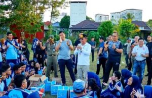 Gubernur Kalteng Jogging Bareng Forkopimda dan Warga di Muara Teweh, Serukan Gaya Hidup Sehat